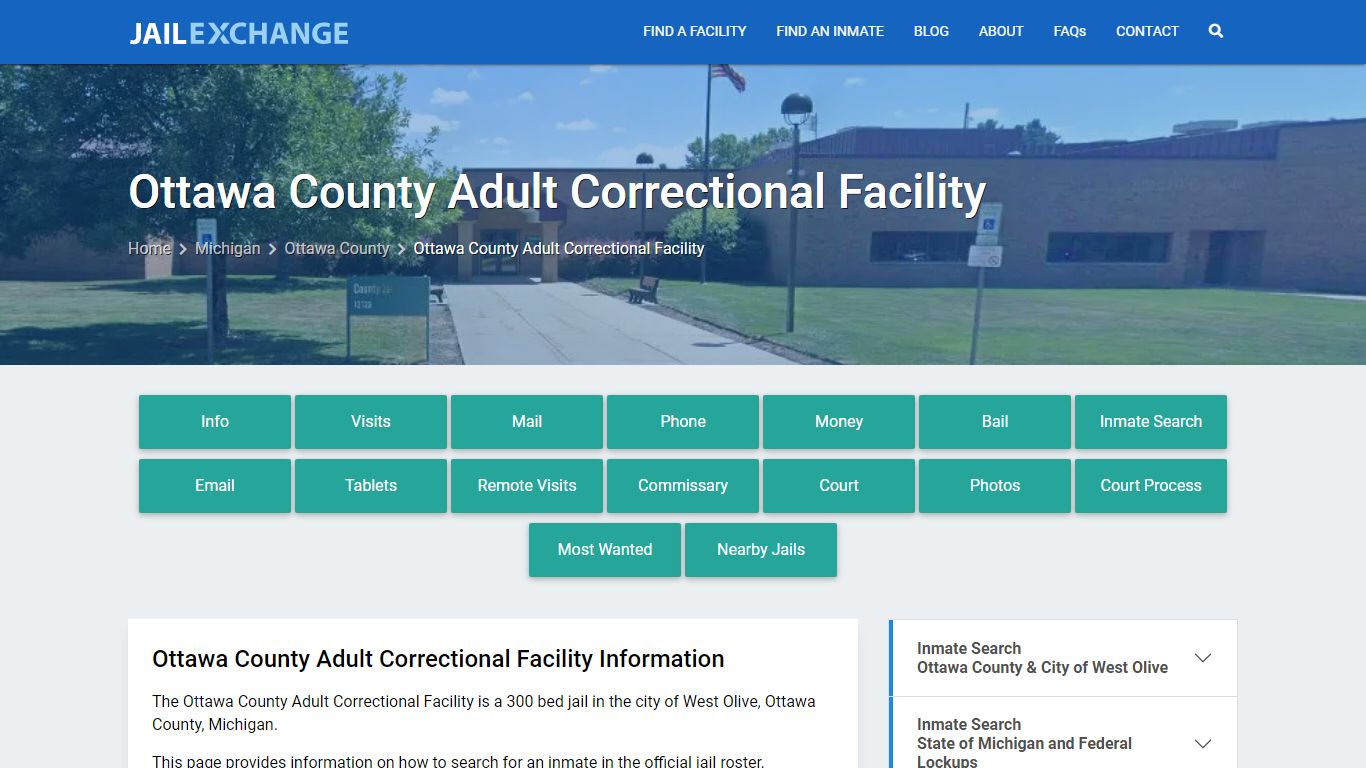Ottawa County Adult Correctional Facility - Jail Exchange